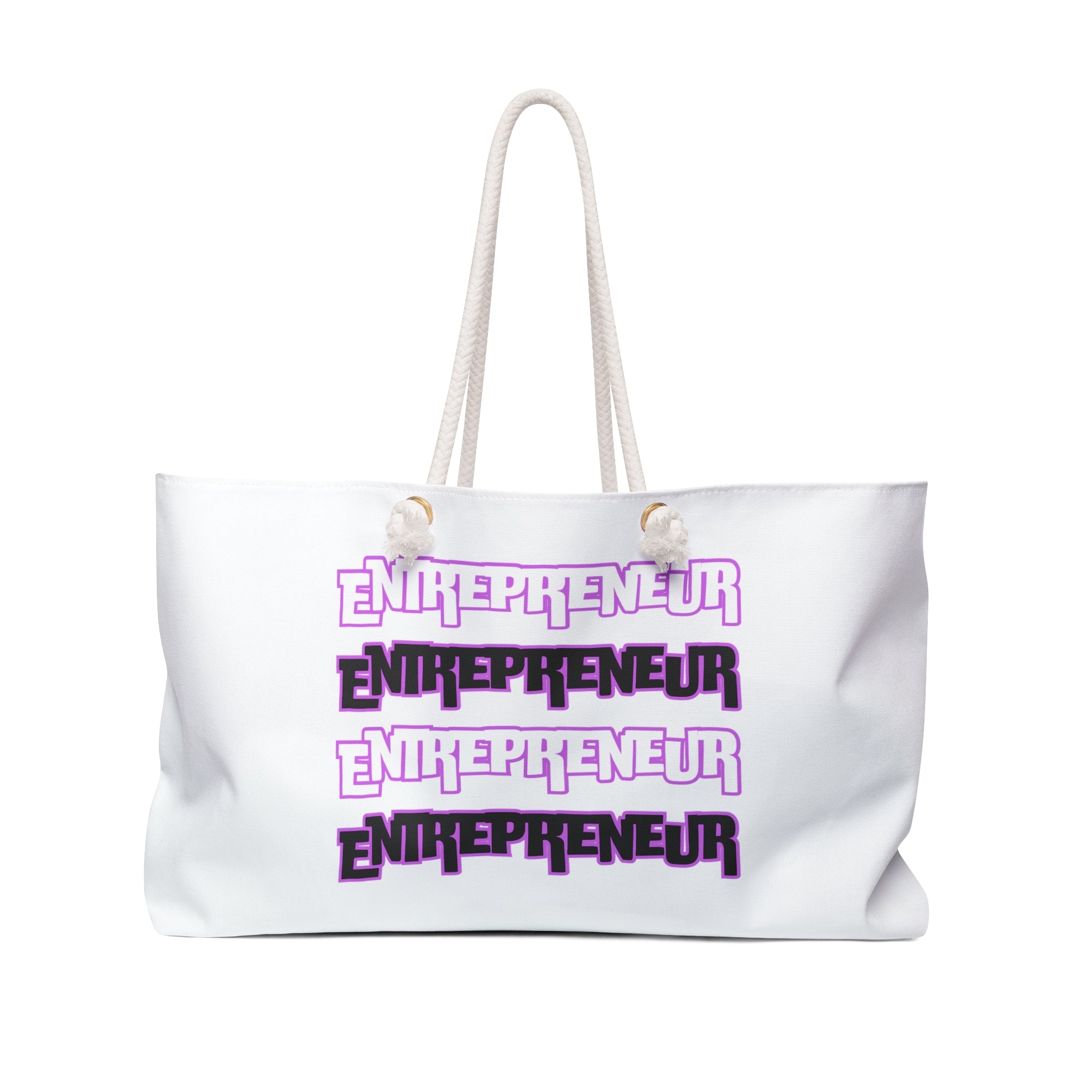 Entrepreneur Weekender Bag - Stylish Travel Tote for Busy Professionals, Great for Weekend Getaways, Business Trips, Gifts