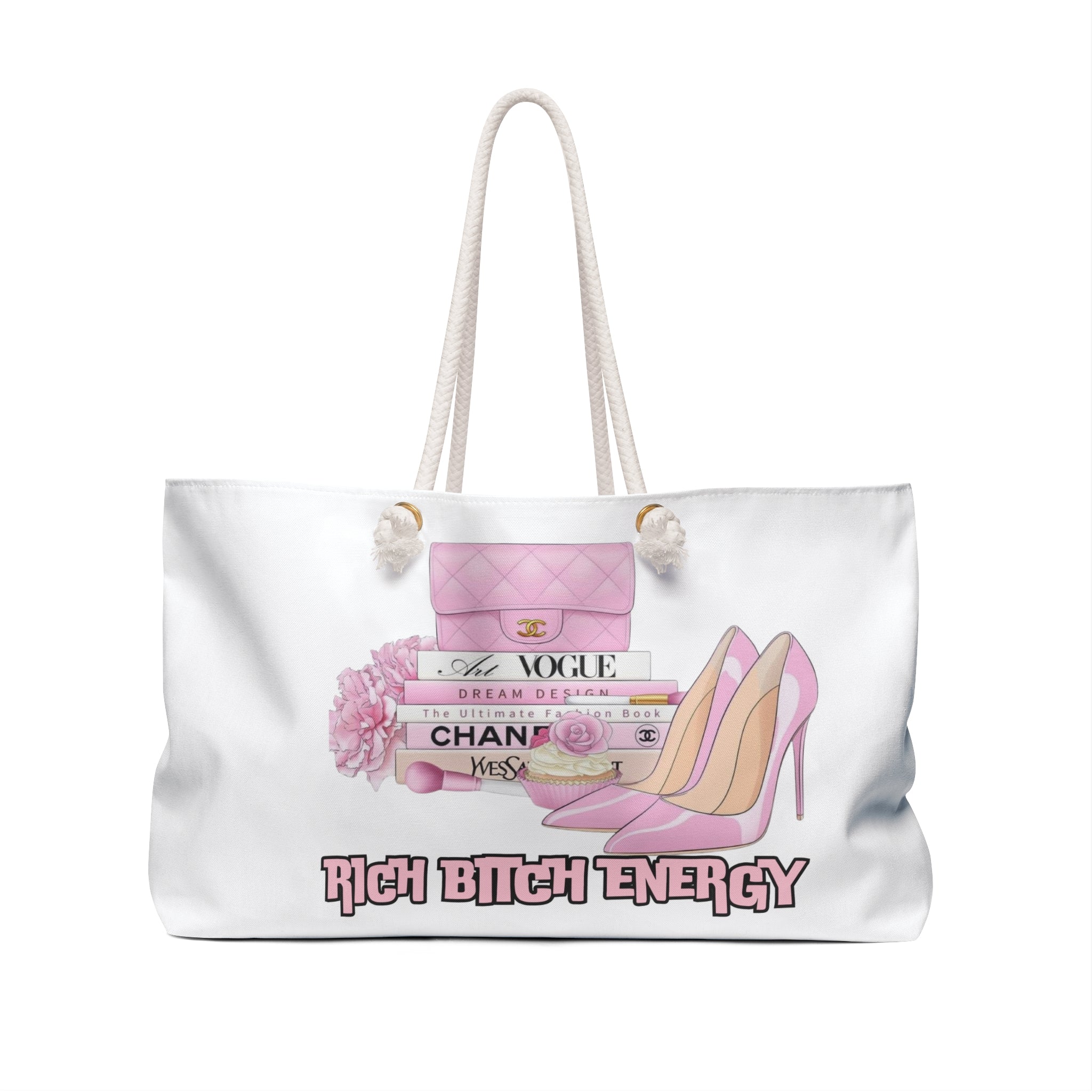 Chic Weekender Bag for Fashion Lovers | Luxury Travel Tote, Stylish Overnight Bag, Gifts for Her, Fashionista Essentials