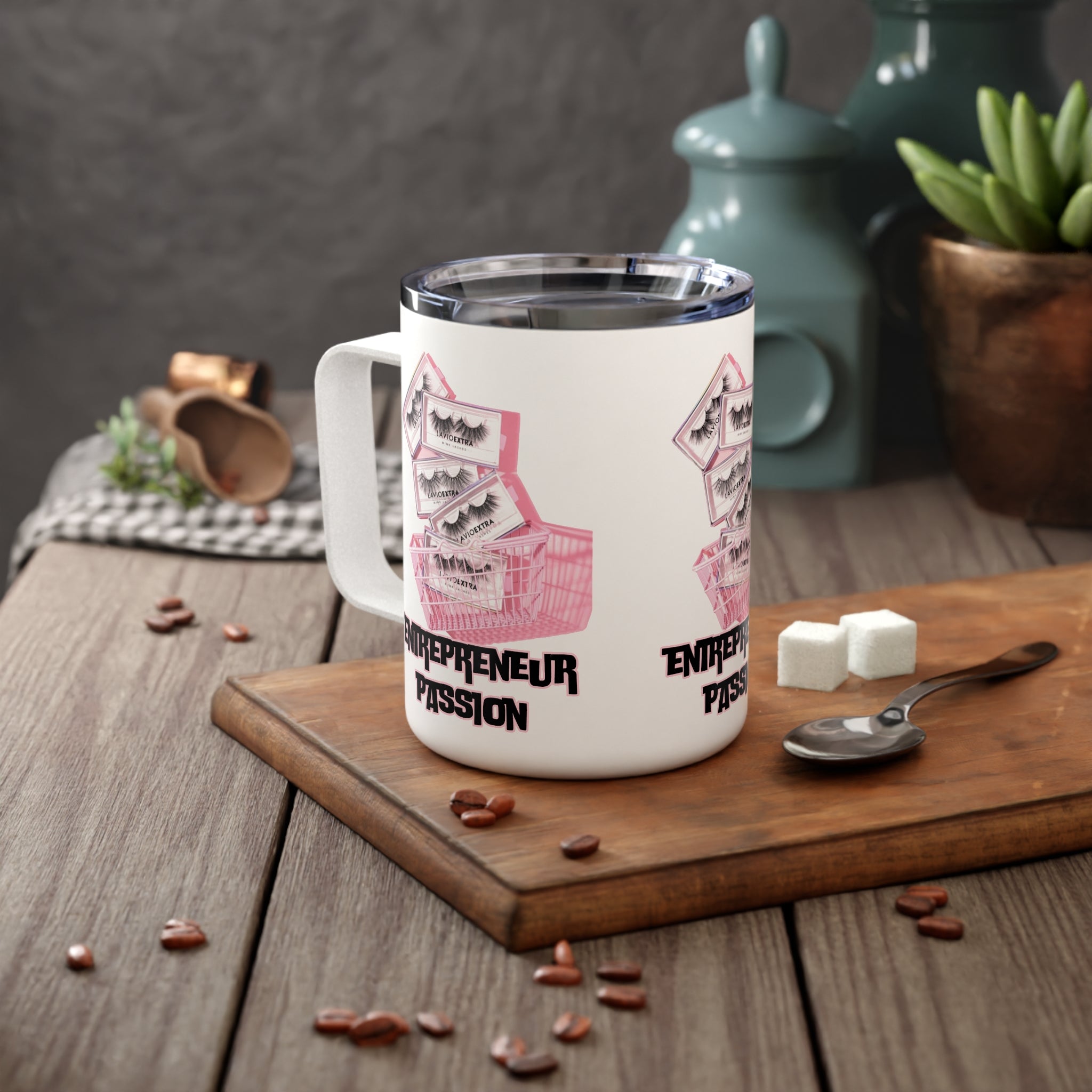 Entrepreneur Passion Insulated Coffee Mug | Perfect for Business Owners, Gift for Startups, Motivational Mug, Inspirational Coffee [...]