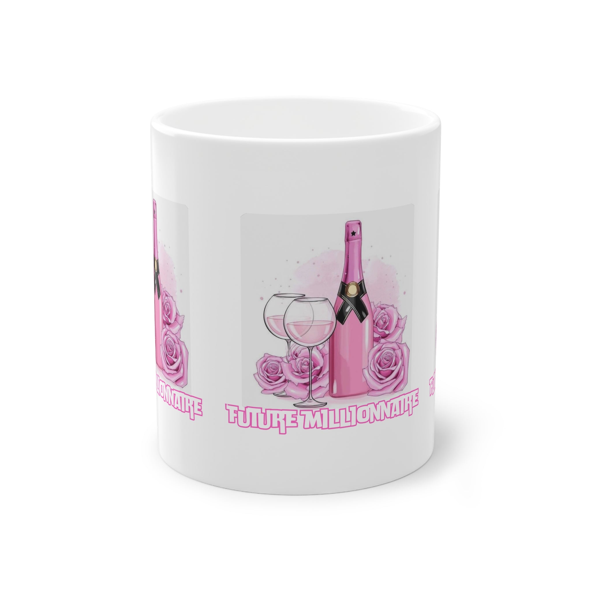 Future Millionaire Standard Mug - Perfect Gift for Dreamers, Celebrations, Motivational Decor, Mug for Women, Inspirational Coffee Mug