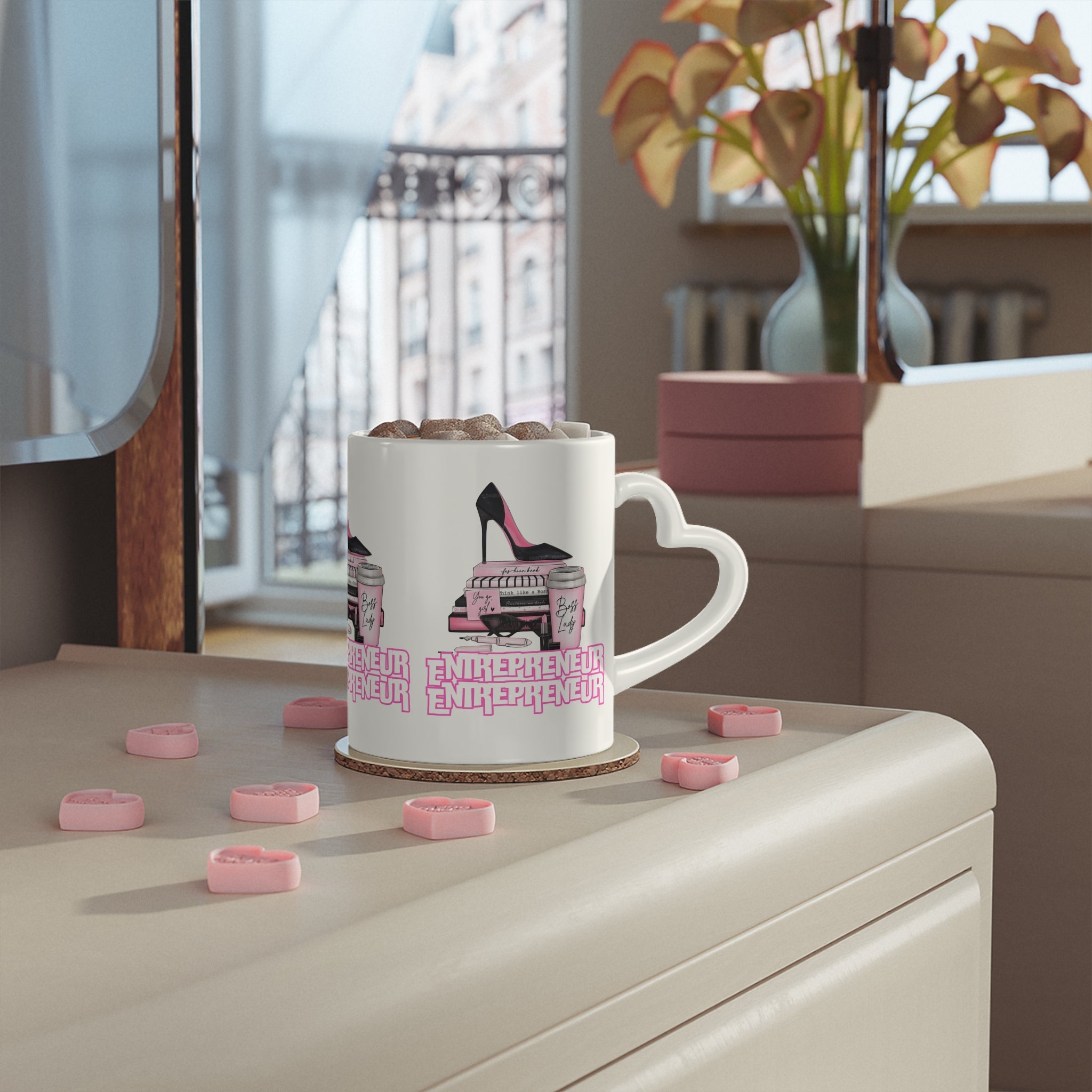 Chic Entrepreneur Mug, Stylish Coffee Cup for Boss Ladies, Gift for Women’s Empowerment, Perfect for Business Owners, Motivational Tea Mug