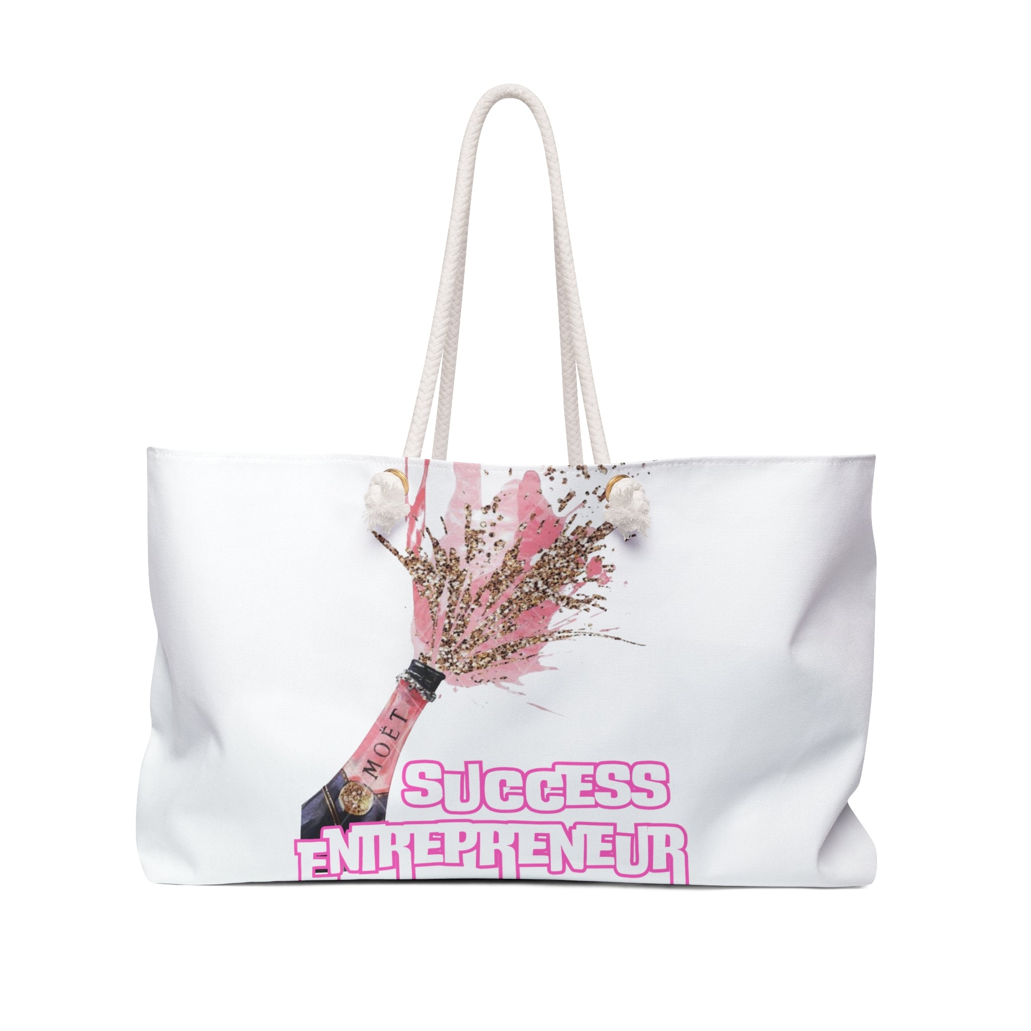 Chic Success Entrepreneur Weekender Bag, Stylish Tote for Travel, Business, Gifts, Bridal Showers, Celebrations