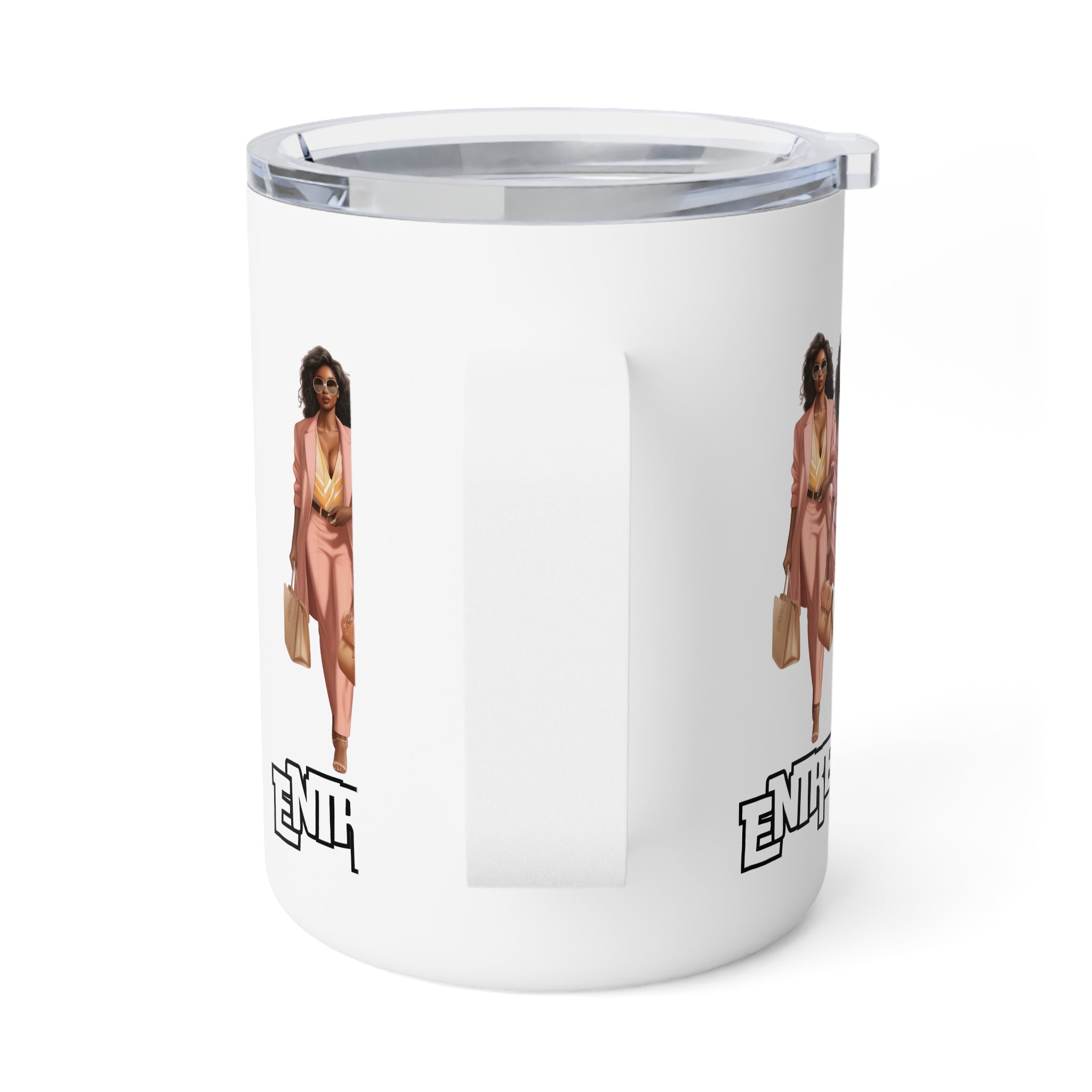 Empowered Entrepreneur Insulated Coffee Mug - Perfect for Motivated Women, Gift for Boss Ladies, Stylish Travel Cup, Holiday Present, [...]