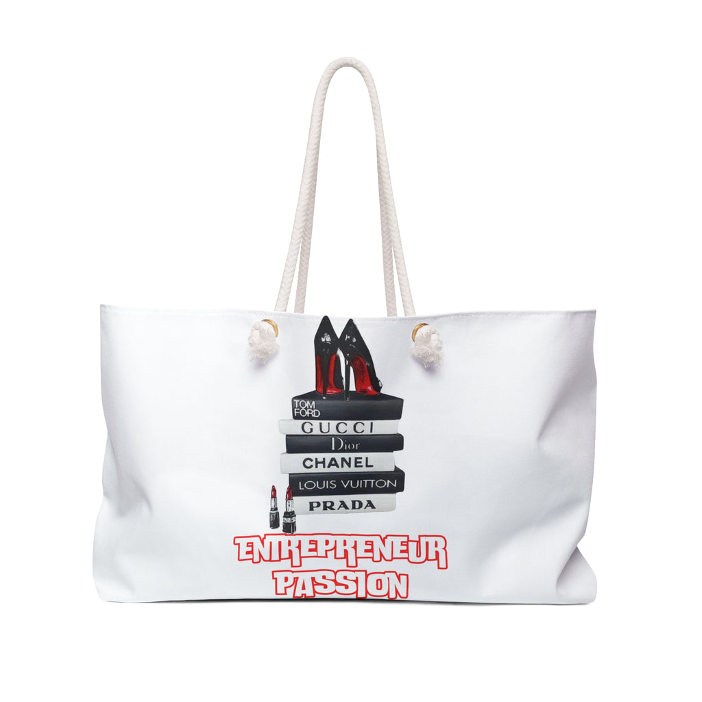 Chic Weekender Bag for Fashion-Forward Entrepreneurs | Stylish Travel Tote, Luxury Handbag, Statement Accessory, Gifts for Fashion [...]