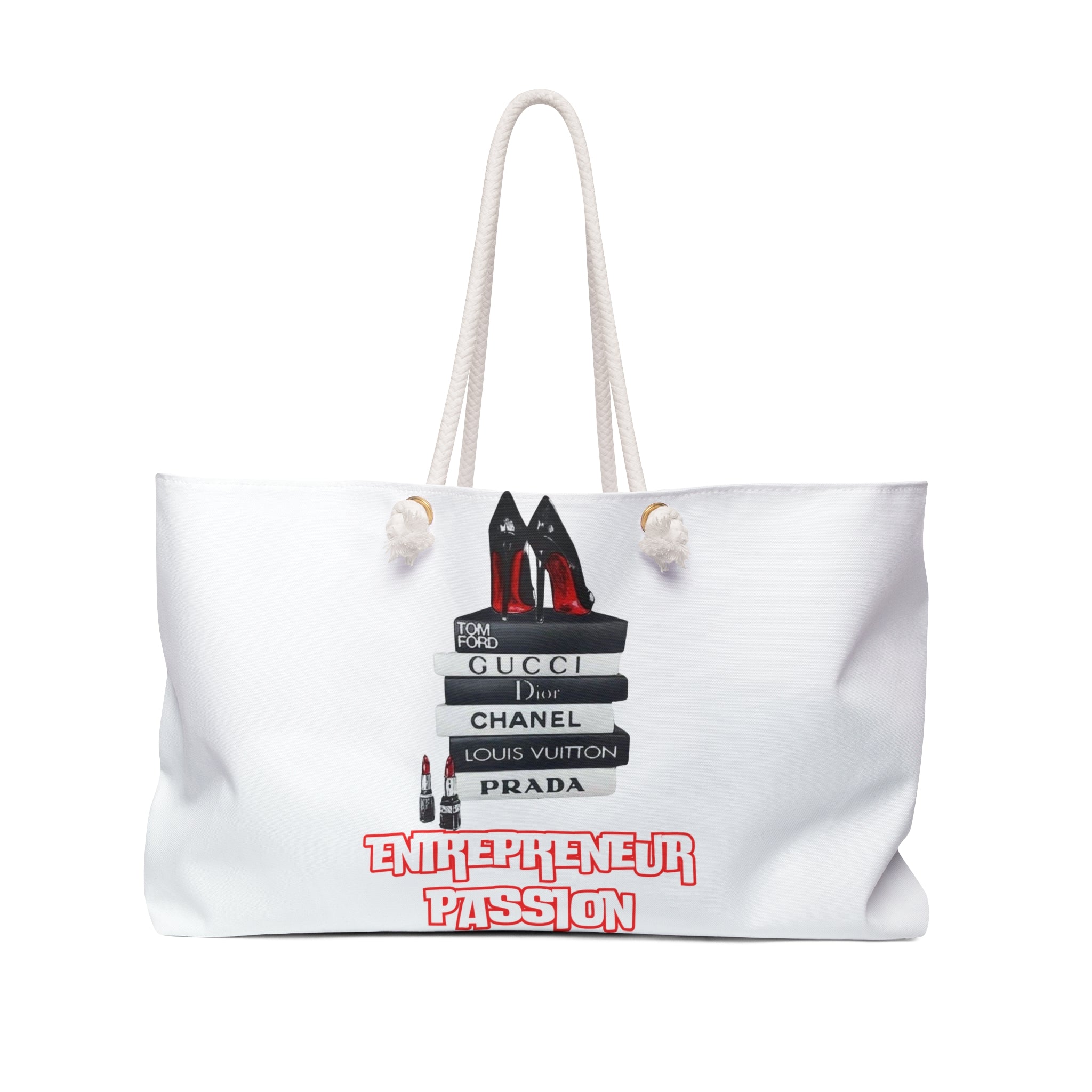 Chic Weekender Bag for Fashion-Forward Entrepreneurs | Stylish Travel Tote, Luxury Handbag, Statement Accessory, Gifts for Fashion [...]