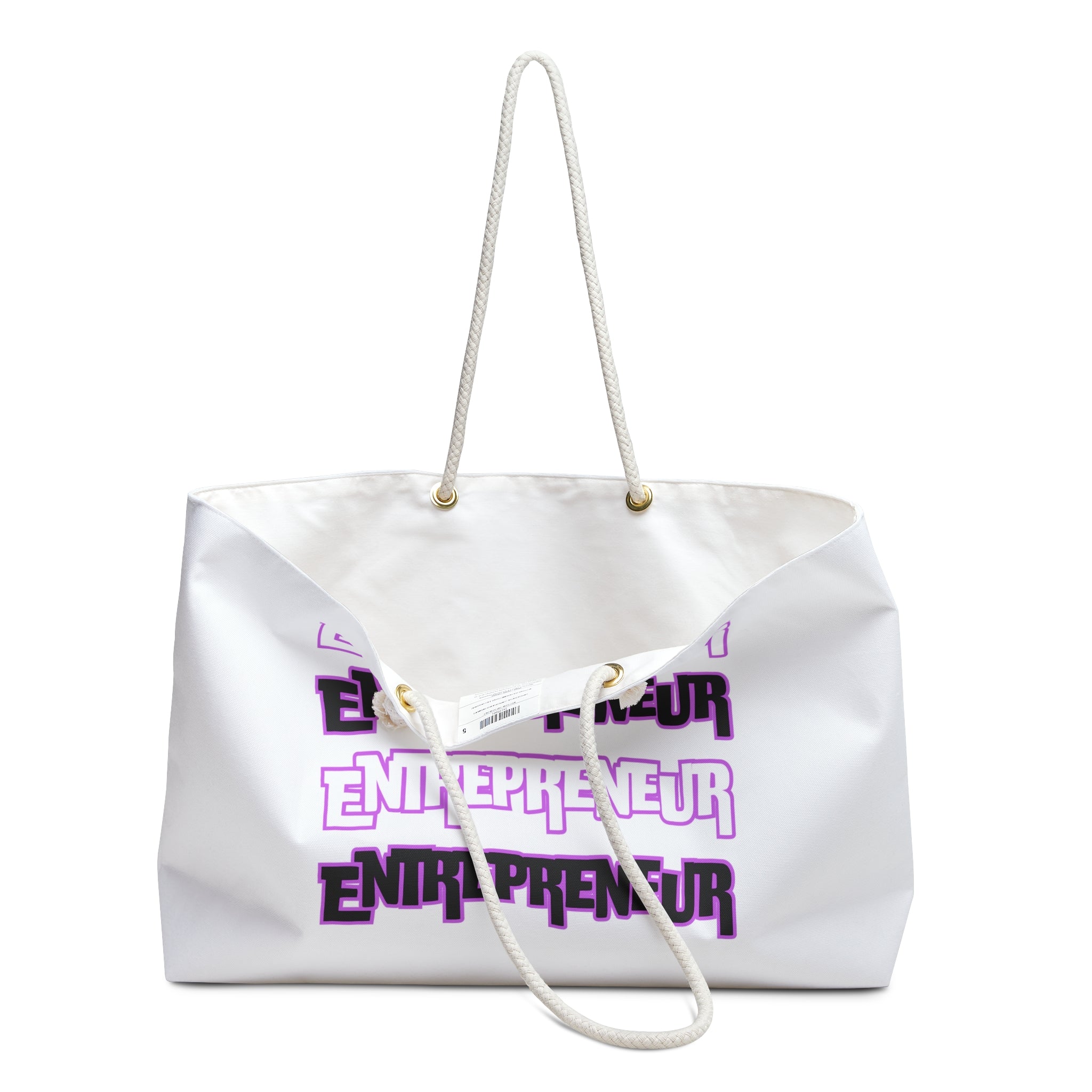 Entrepreneur Weekender Bag - Stylish Travel Tote for Busy Professionals, Great for Weekend Getaways, Business Trips, Gifts