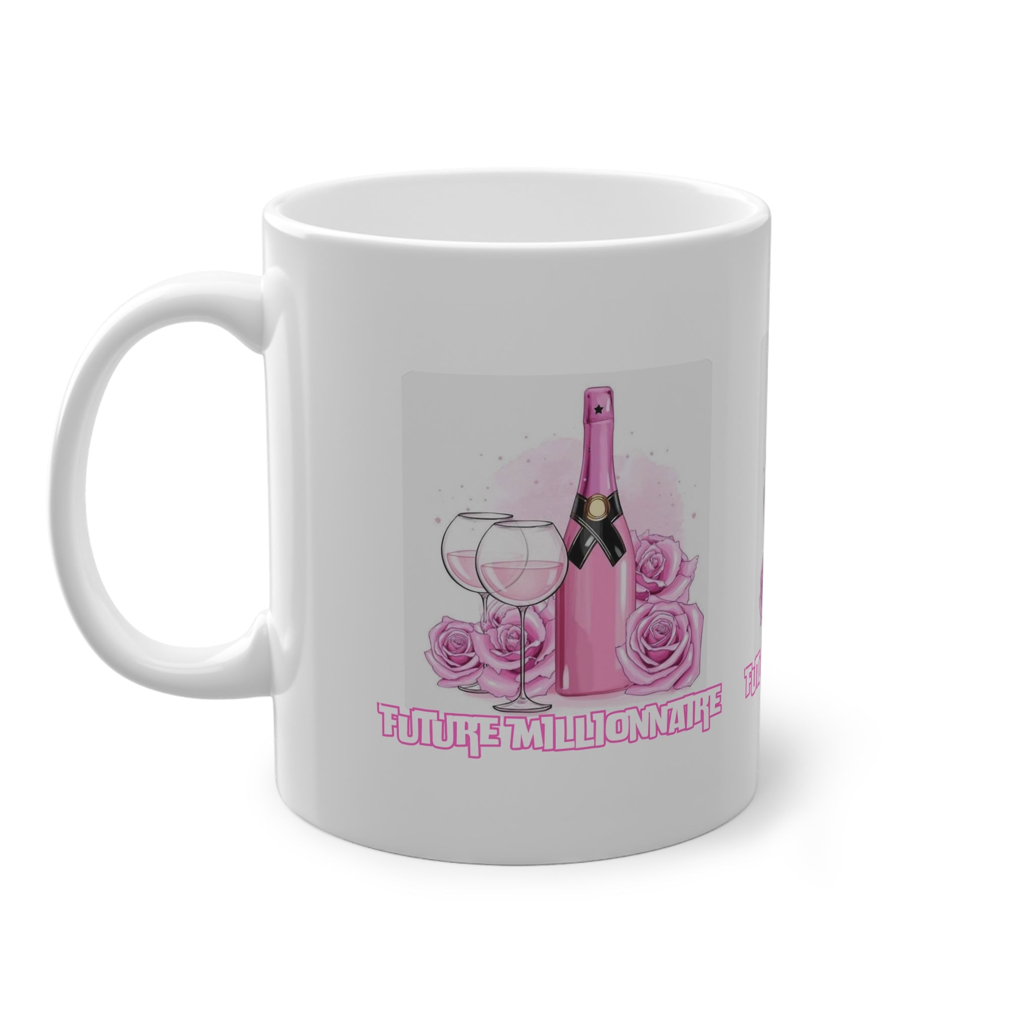Future Millionaire Standard Mug - Perfect Gift for Dreamers, Celebrations, Motivational Decor, Mug for Women, Inspirational Coffee Mug