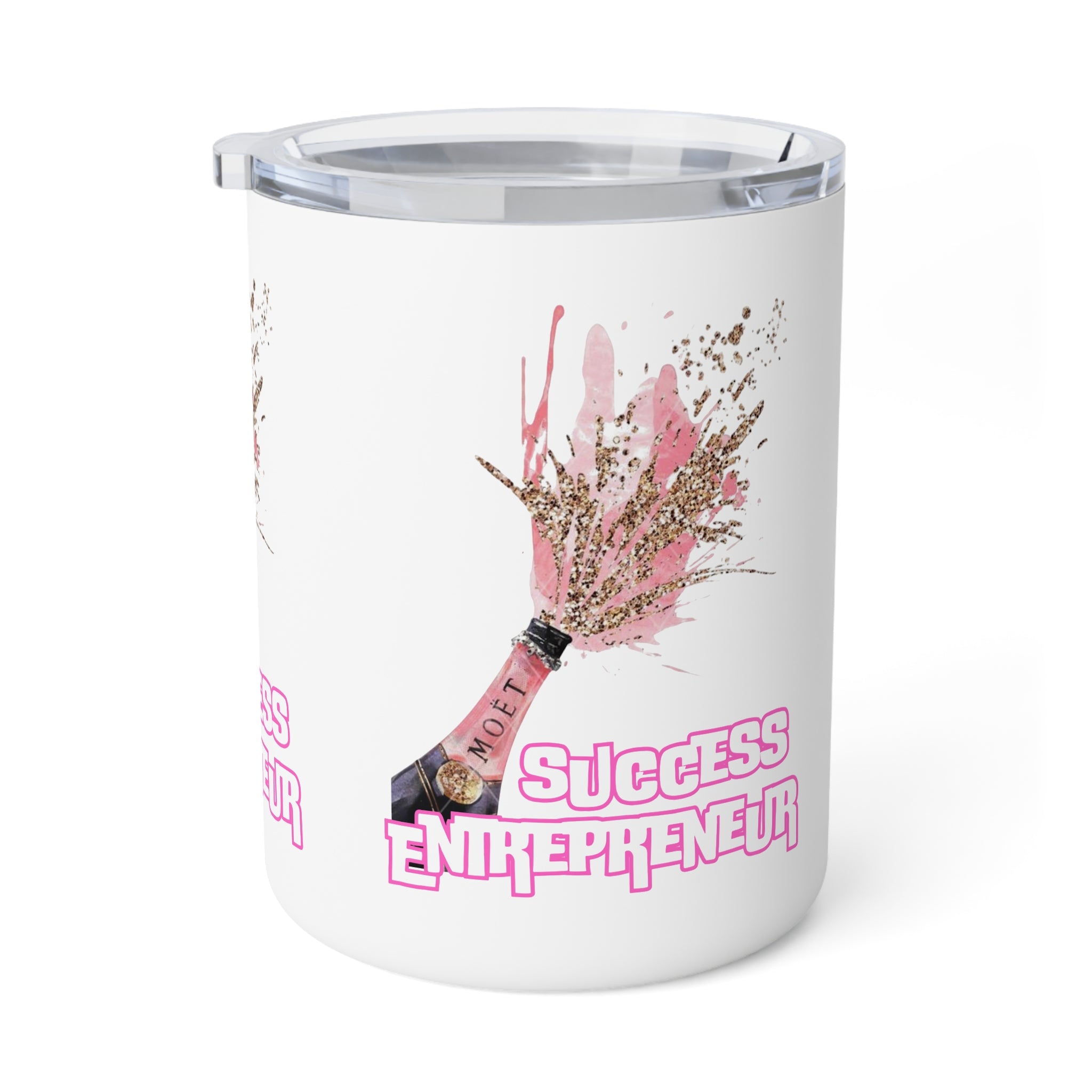 Success Entrepreneur Insulated Coffee Mug, Motivational Travel Mug, Gift for Entrepreneurs, Fun Office Mug, Women's Coffee Cup
