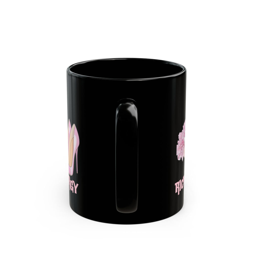 Chic Pink High Heel Mug | Rich Energy Coffee Cup, Fashion Lover Gift, Stylish Drinkware for Birthdays, Celebrations, Self-Care