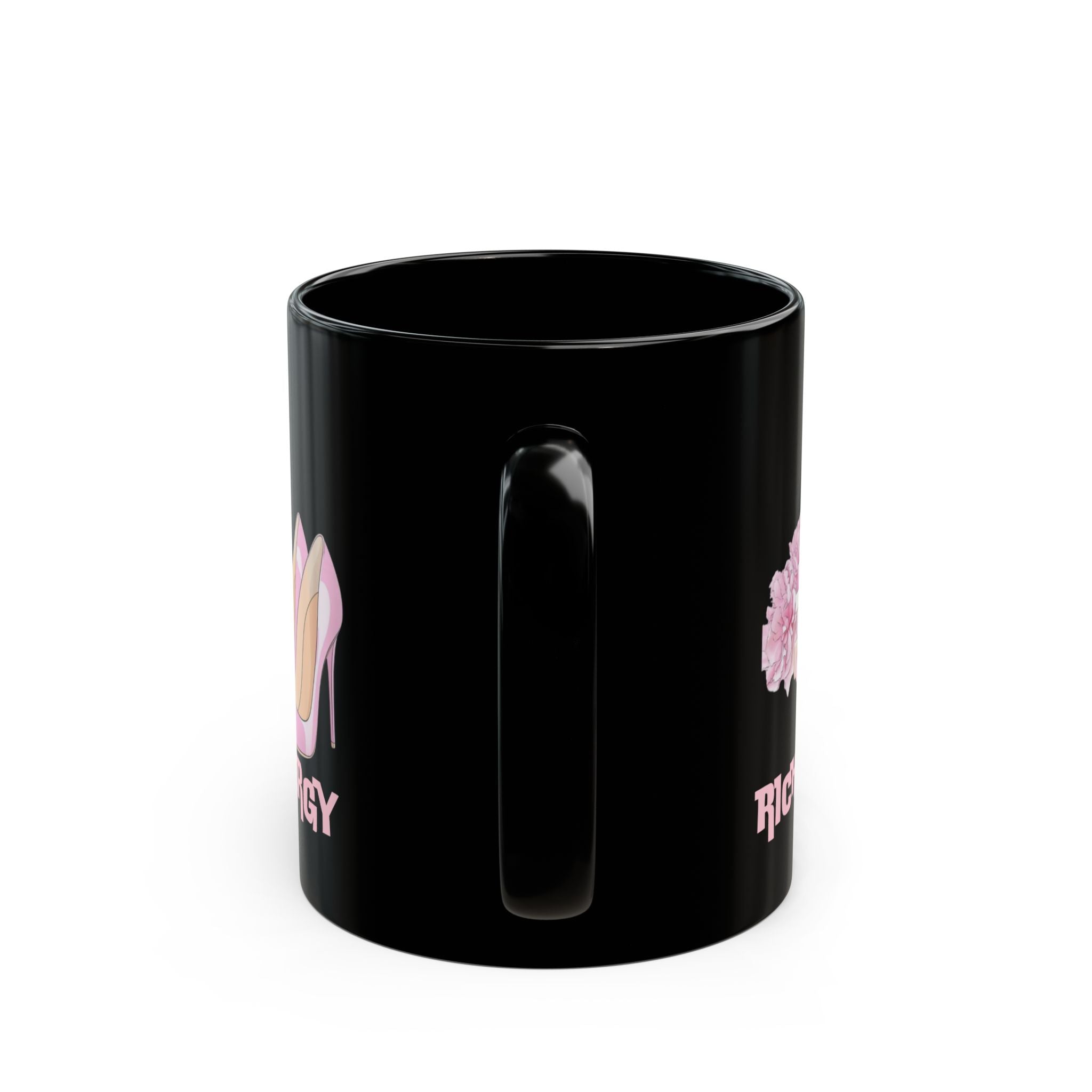 Chic Pink High Heel Mug | Rich Energy Coffee Cup, Fashion Lover Gift, Stylish Drinkware for Birthdays, Celebrations, Self-Care