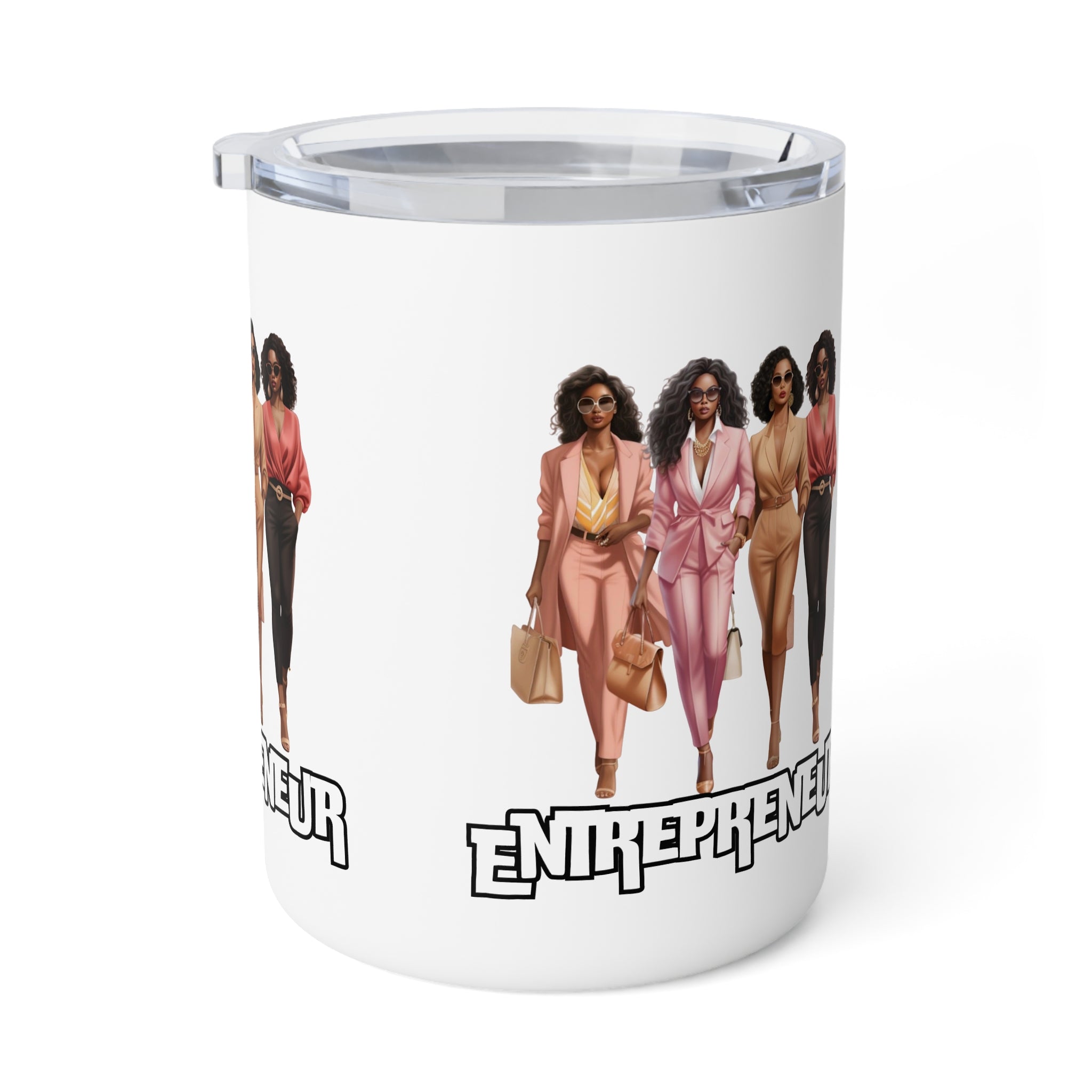 Empowered Entrepreneur Insulated Coffee Mug - Perfect for Motivated Women, Gift for Boss Ladies, Stylish Travel Cup, Holiday Present, [...]