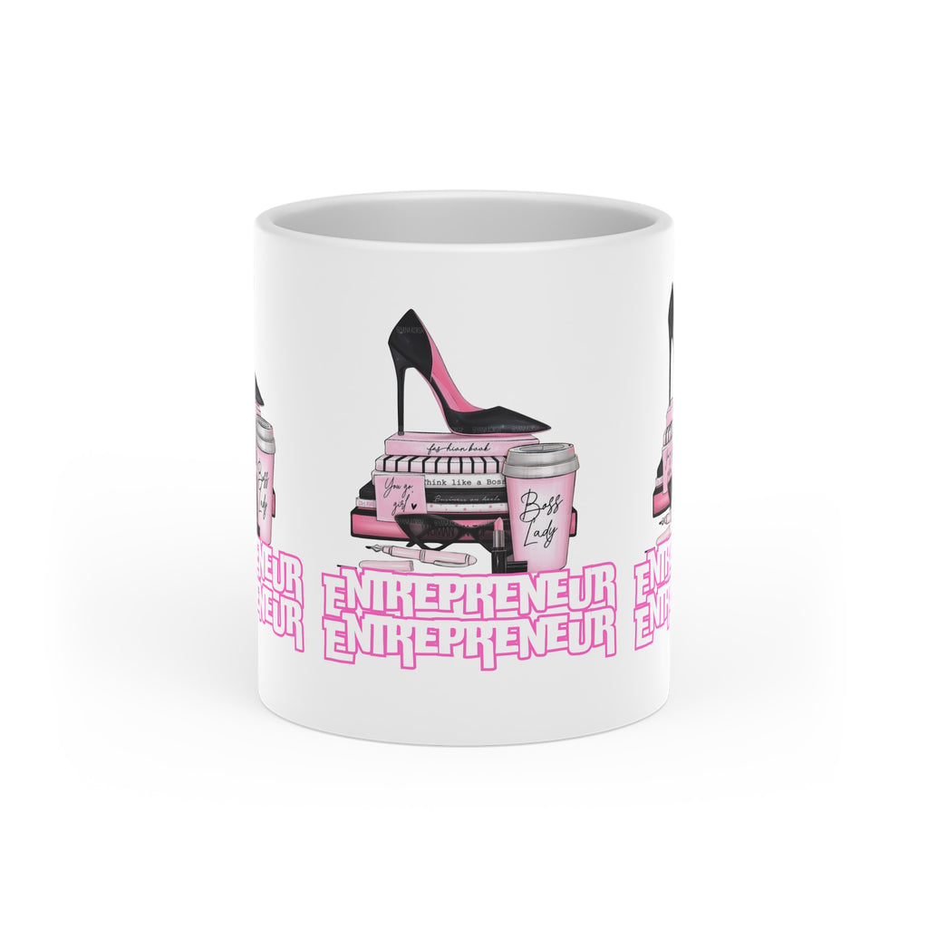 Chic Entrepreneur Mug, Stylish Coffee Cup for Boss Ladies, Gift for Women’s Empowerment, Perfect for Business Owners, Motivational Tea Mug