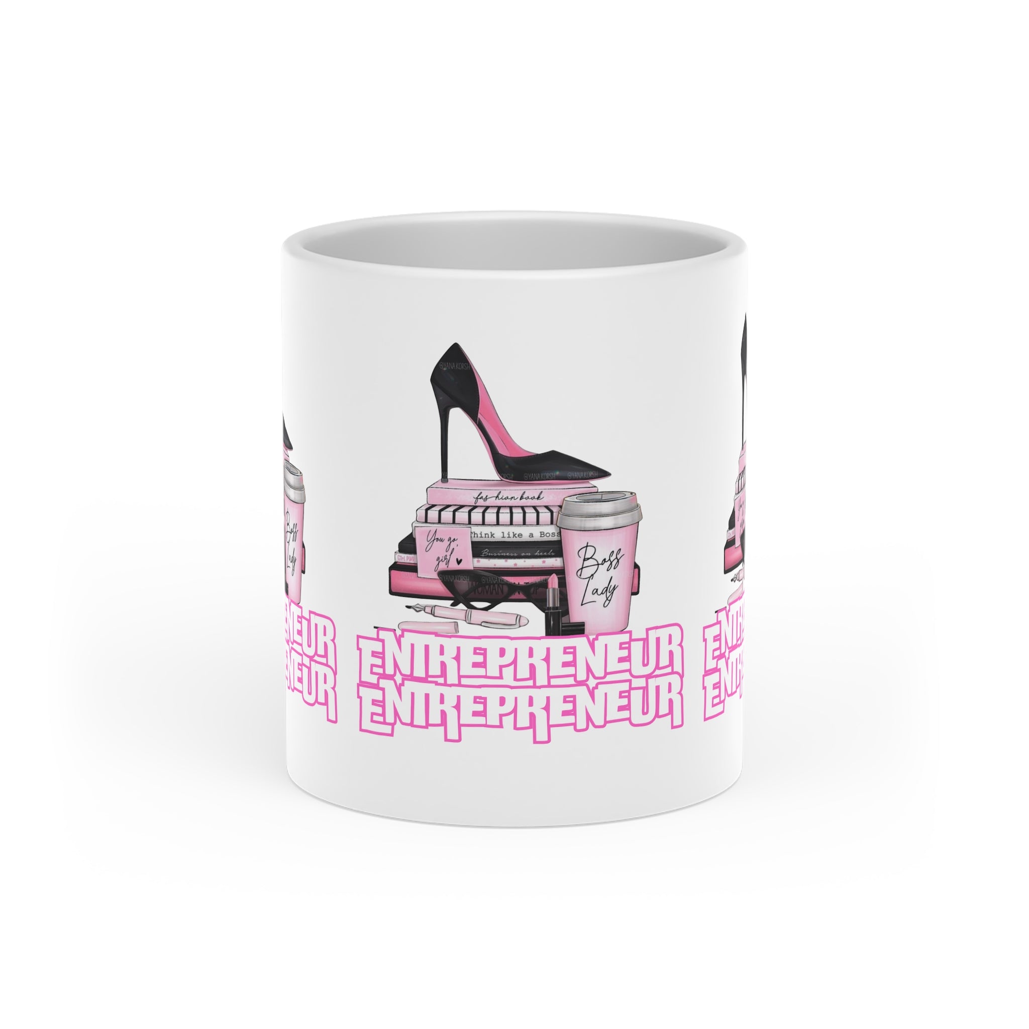 Chic Entrepreneur Mug, Stylish Coffee Cup for Boss Ladies, Gift for Women’s Empowerment, Perfect for Business Owners, Motivational Tea Mug