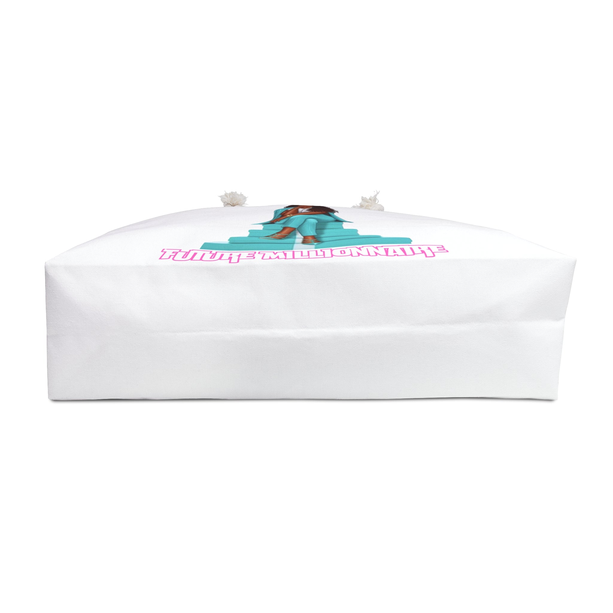 Stylish Weekender Bag for Dreamers, Overnight Travel Tote, Inspirational Gift, Future Millionaire Bag, Vacation Essentials