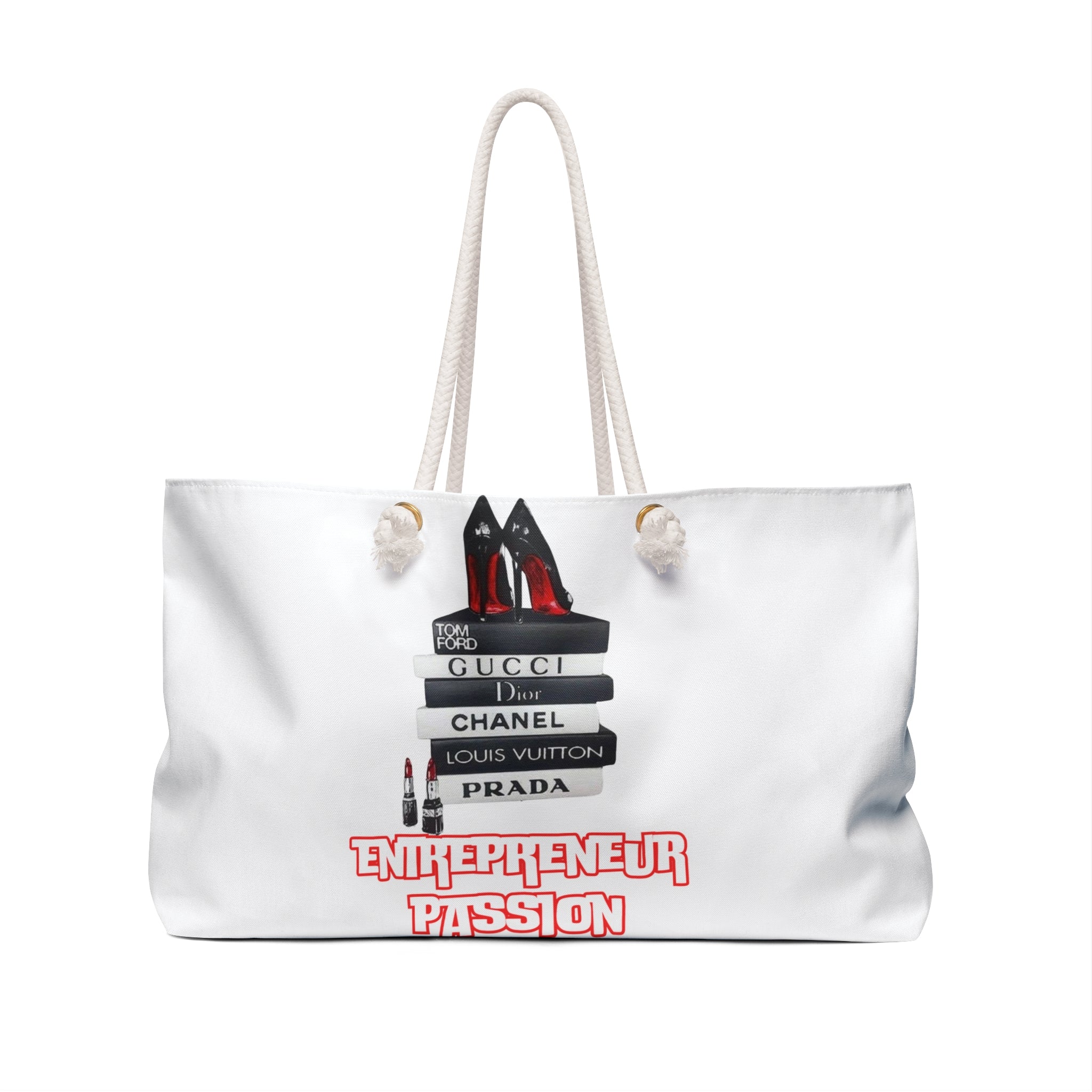 Chic Weekender Bag for Fashion-Forward Entrepreneurs | Stylish Travel Tote, Luxury Handbag, Statement Accessory, Gifts for Fashion [...]
