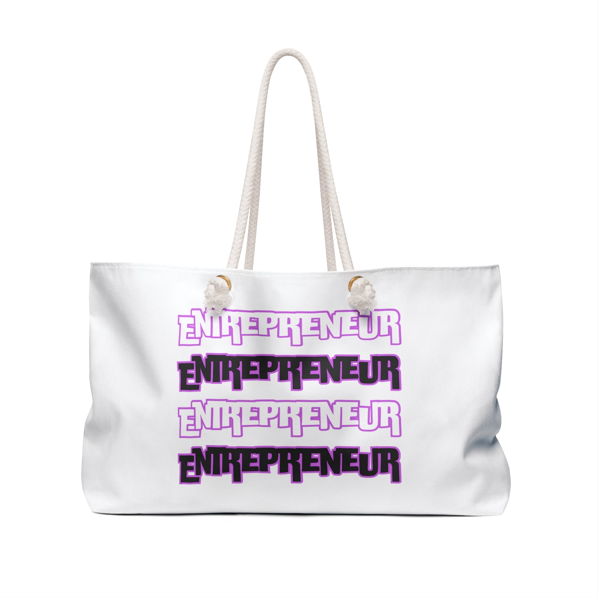 Entrepreneur Weekender Bag - Stylish Travel Tote for Busy Professionals, Great for Weekend Getaways, Business Trips, Gifts
