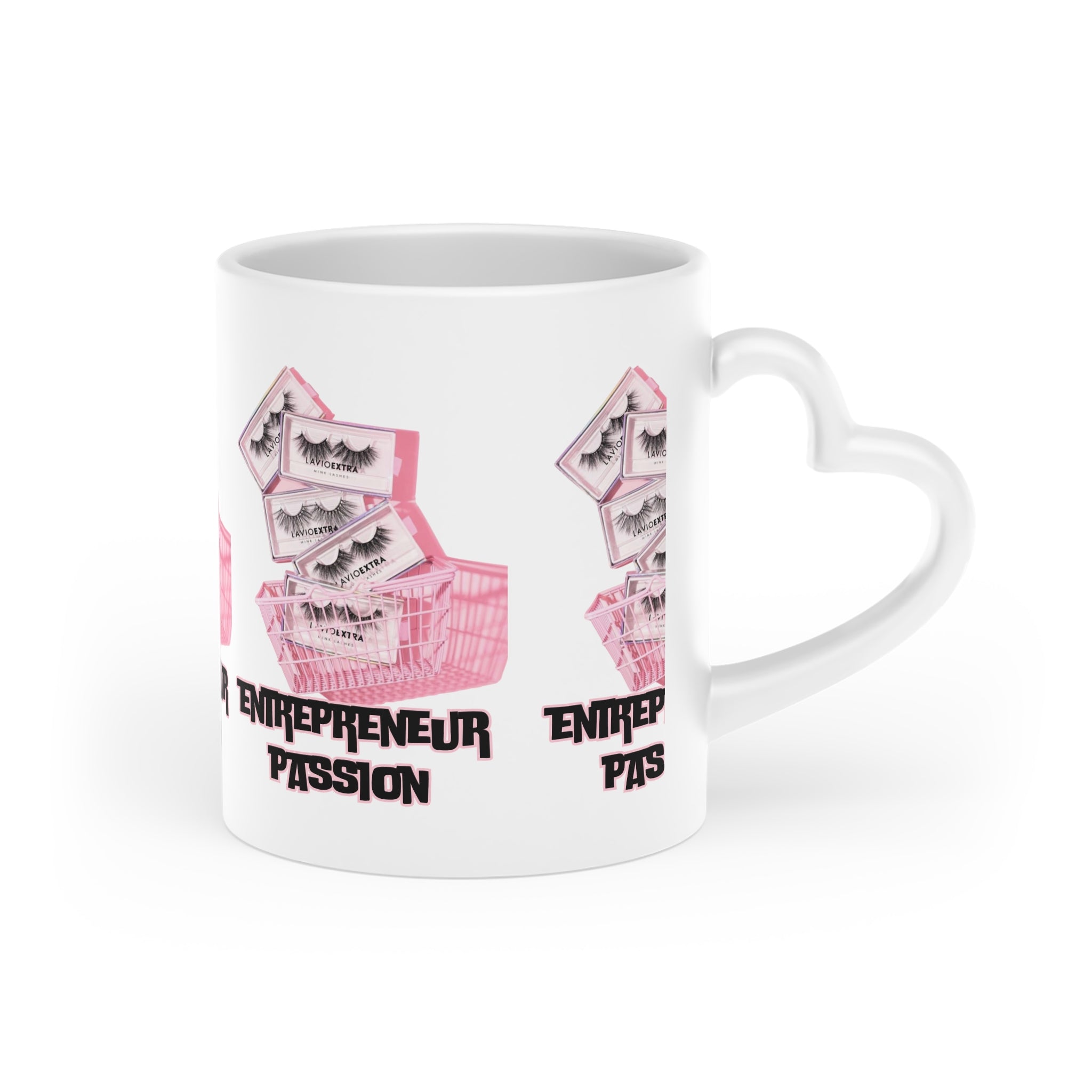 Heart-Shaped Mug with Entrepreneur Passion Design, Cute Coffee Cup for Business Lovers, Perfect Gift for Entrepreneurs, Motivational [...]