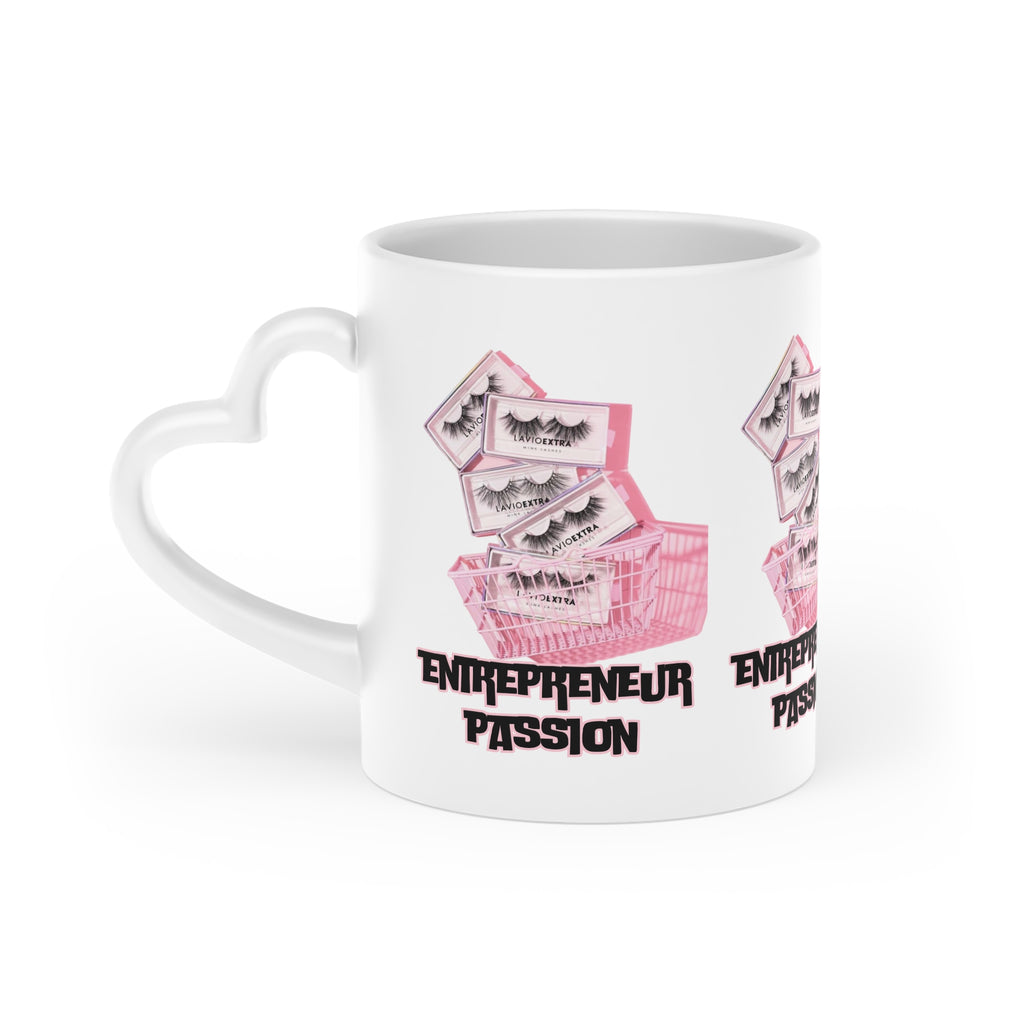 Heart-Shaped Mug with Entrepreneur Passion Design, Cute Coffee Cup for Business Lovers, Perfect Gift for Entrepreneurs, Motivational [...]