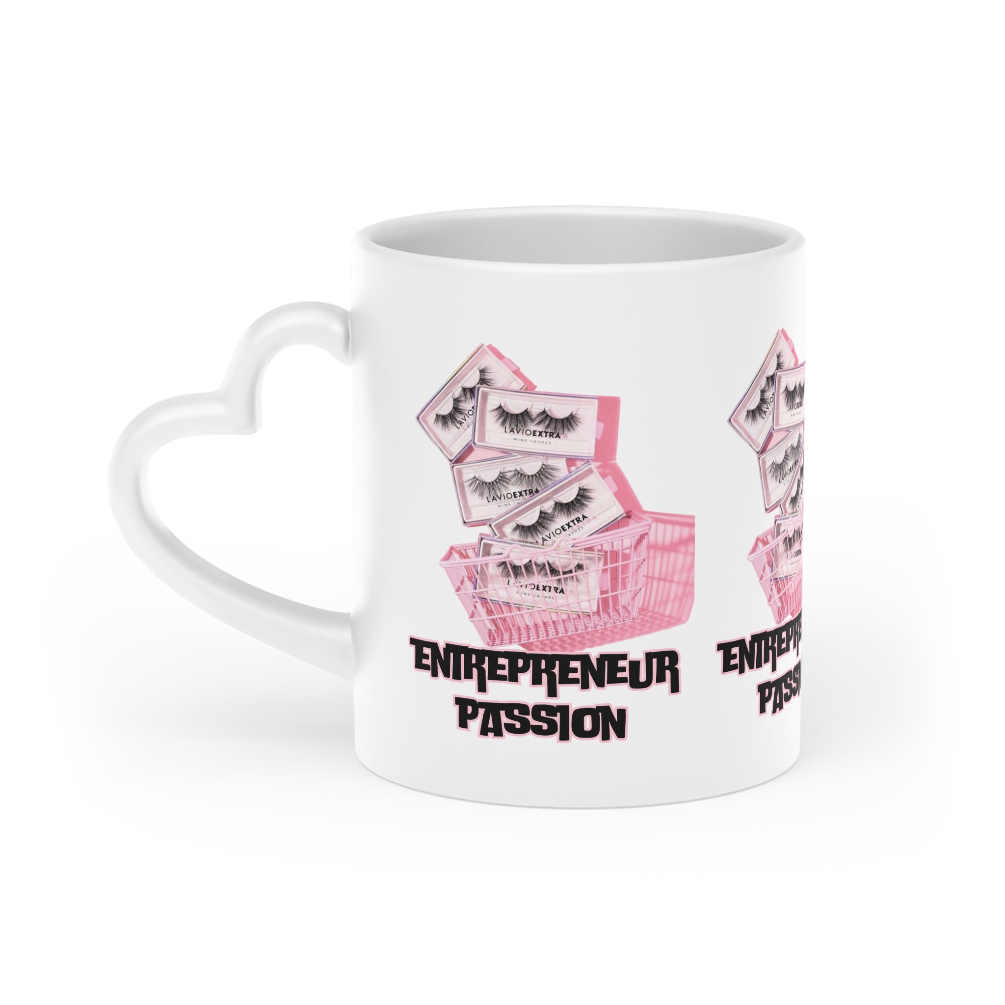 Heart-Shaped Mug with Entrepreneur Passion Design, Cute Coffee Cup for Business Lovers, Perfect Gift for Entrepreneurs, Motivational [...]