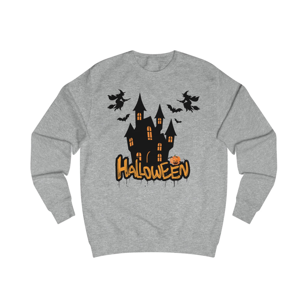 Halloween Sweatshirt with Spooky Castle Design, Cozy Fall Apparel for Trick-or-Treating, Unisex Halloween Clothing, Gift for Halloween [...]