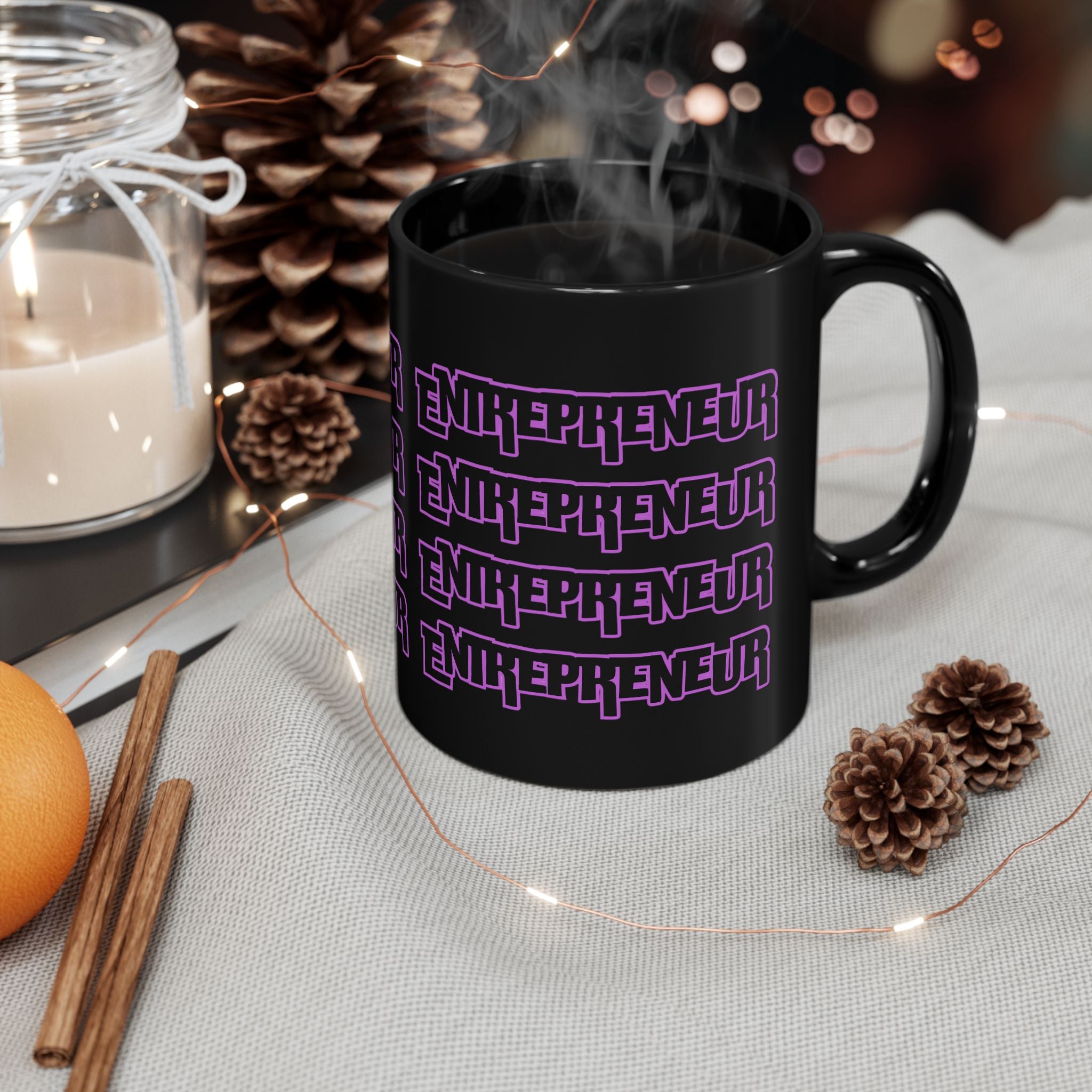Entrepreneur Black Mug - Motivational Coffee Cup for Entrepreneurs, Gift for Business Owners, Unique Office Decor, Funny Gift Idea, [...]