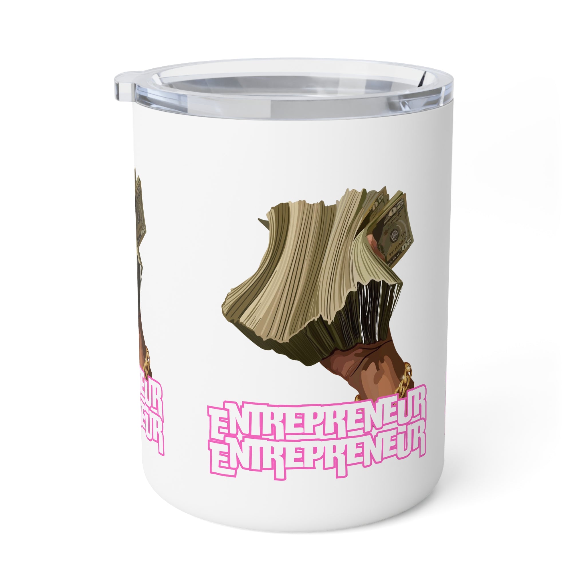 Entrepreneur Insulated Coffee Mug, Motivational Drinkware, Gift for Business Owners, 10oz Thermal Cup, Coffee Lover's Essentials