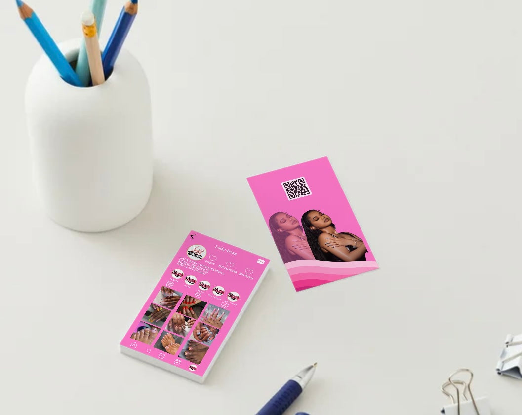 Carte de visite nails