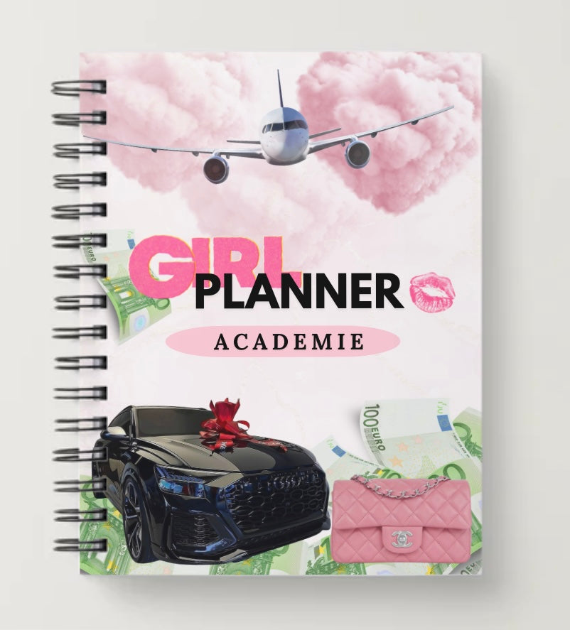 Cahier Girl Planner – Organisation & Productivité au quotidien