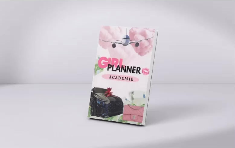 Cahier Girl Planner – Organisation & Productivité au quotidien
